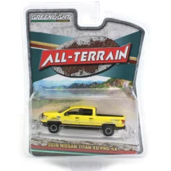 1/64 2018 Nissan Titan XD Pro-4X, Solar Flare Yellow, All-Terrain Series 14