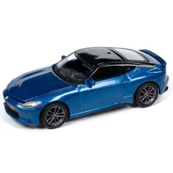 1/64 2023 Nissan Z, Seiran Blue with Gloss Black Roof, Auto World 2023 Release 3A