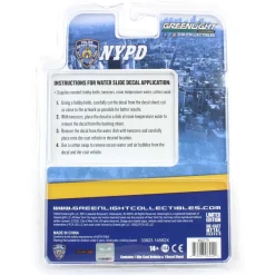 1/64 2019 NYPD Dodge Durango with Squad Number Decal Sheet, Hobby Exclusive