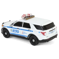 1/64 2020 NYPD Ford Police Interceptor Utility with Decal Sheet, Hot Pursuit, Hobby Exclusive