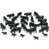 1/64 25 Pack of Black Angus & Calves