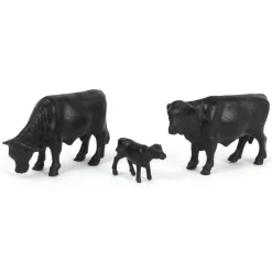 1/64 25 Pack of Black Angus & Calves