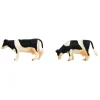 1/32 2 Piece Black and White Cow Set