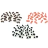 1/64 75 Piece Value Pack of Assorted Pink, Black & White, and Brown Pigs