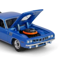 1/64 1971 Plymouth 'Cuda 440 6bbl Shaker, B5 Blue, 'Cuda 60th Anniversary, Anniversary Collection Series 17