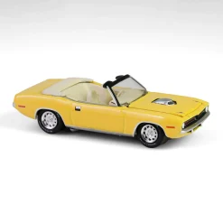 1/64 1970 Plymouth 'Cuda Convertible, Scottsdale 2024, Yellow, Barrett-Jackson Series 15