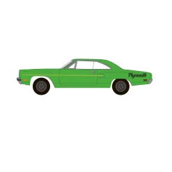 1/64 1970 Plymouth Road Runner, Green, GreenLight Muscle Series 30