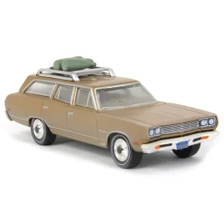 1/64 1969 Plymouth Satellite Station Wagon, Brady Bunch, Hollywood Series 39