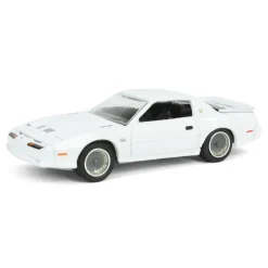 1/64 1987 Pontiac Firebird T/A GTA, White with Silver Rims, Midwest Diecast Exclusive