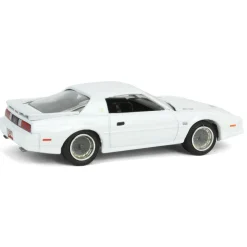 1/64 1987 Pontiac Firebird T/A GTA, White with Silver Rims, Midwest Diecast Exclusive