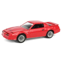 1/64 1987 Pontiac Firebird T/A GTA, Red with Silver Rims, Midwest Diecast Exclusive