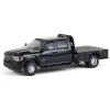 1/64 2023 Ram 3500 Dually Flatbed, Black, Dually Drivers Series 16