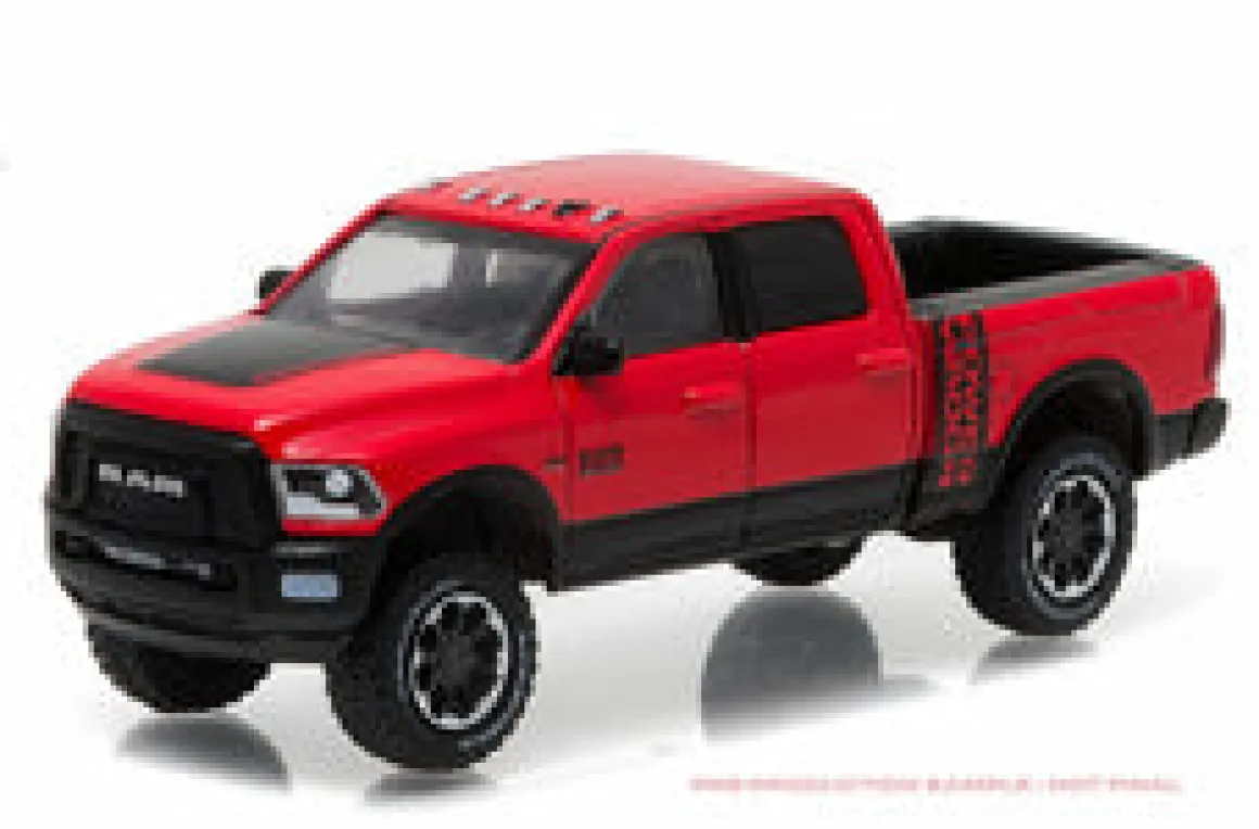 1/64 2017 Ram 2500 Flame Red Power Wagon