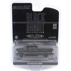 1/64 2024 Ram 2500 Laramie, Black Bandit Series 29