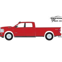 1/64 2022 Ram 2500 Laramie 4x4, Flame Red, Showroom Floor Series 3