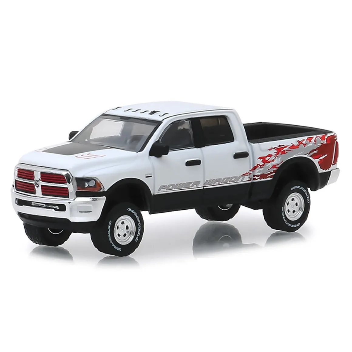 1/64 2016 Ram 2500 Power Wagon, Bright White Clearcoat, Hobby Exclusive