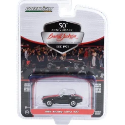 1/64 1965 Shelby Cobra 427, Black with Red Stripes, Barrett Jackson Scottsdale Series 11