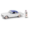 1/64 1954 Studebaker Commander Starliner with Wayne 505 Gas Pump, Hobby Shop Series 16