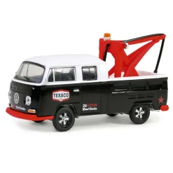 1/64 1973 Volkswagen Double Cab Pickup with Drop-In Tow Hook, Blue Collar Series 13