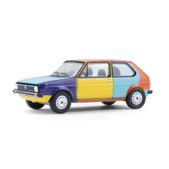1/64 1975 Volkswagen Rabbit Harlequin Tribute, Club Vee-Dub Series 21