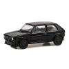 1/64 1980 Volkswagen Rabbit Widebody, Black Bandit Series 28