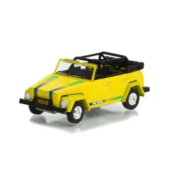 1/64 1973 Volkswagen Thing, Yellow with Stripes, All-Terrain Series 14