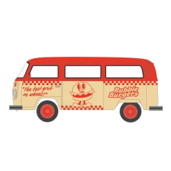 1/64 1975 Volkswagen Type 2 (T2B) Food Truck, Blue Collar Collection Series 14