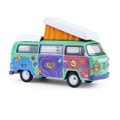 1/64 1973 Volkswagen Type 2 Westfalia Campmobile, Music Festival Van, Club Vee-Dub Series 21