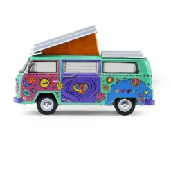1/64 1973 Volkswagen Type 2 Westfalia Campmobile, Music Festival Van, Club Vee-Dub Series 21