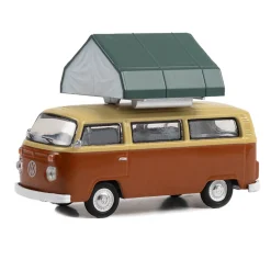 1/64 1978 Volkswagen Type 2 with Camp'otel Cartop Sleeper Tent, The Great Outdoors Series 3