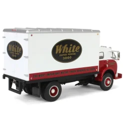 1/34 1953 White 3000 COE Delivery Van, White Super Power Decals, by First Gear