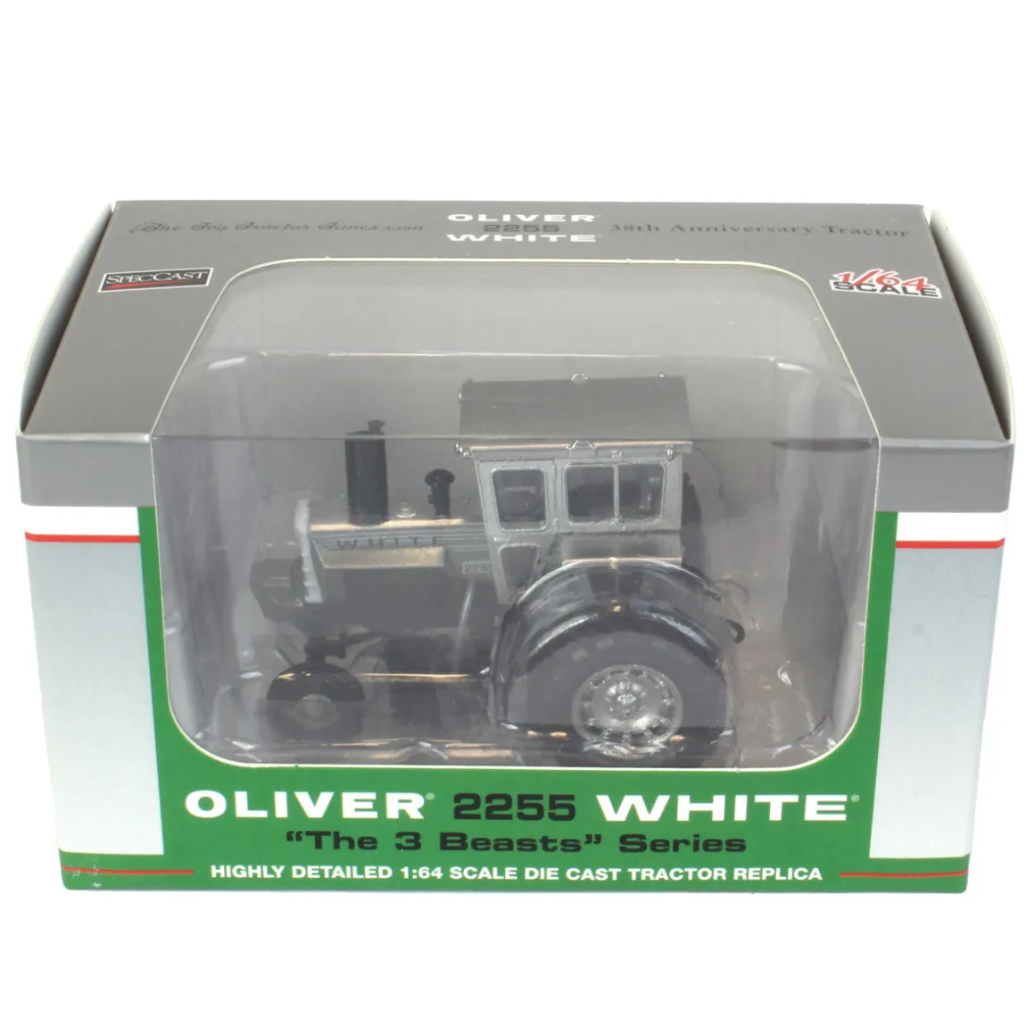 1/64 1976 White Field Boss 2255 Prototype w/ Cab & Duals, Toy Tractor Times 38th Anniversary