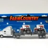 1/64 AGCO Equipment Hauler with 2 AGCO Allis 6690 Tractors