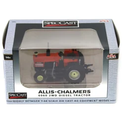 1/64 Allis Chalmers 6060 2WD Tractor with Early Decal Variation