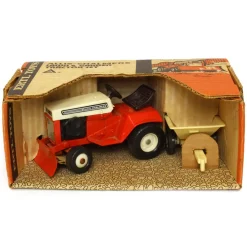 1/16 Allis Chalmers 312-H Lawn Tractor with Blade and Cart, Made in the USA by ERTL
