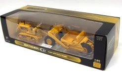 1/50 Allis Chalmers HD21 Crawler with Detachable Ejector Scraper 2 Piece Set by 1st Gear