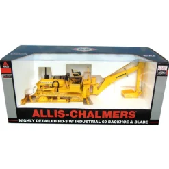 1/16 Allis Chalmers HD3 Crawler with Industrial 60 Backhoe & Blade