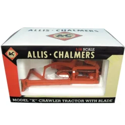 1/16 Allis Chalmers Model "K" Crawler with Blade on Steel Tracks, Gas Version