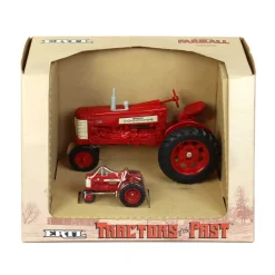 1/16 & 1/43 International Harvester Farmall 350 "Tractors of the Past" Set