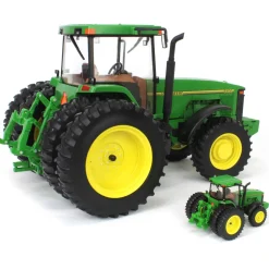 1/16 & 1/64 John Deere 8400 Tractors Set, 30th Anniversary