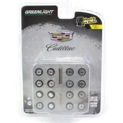 1/64 Auto Body Shop, Cadillac Tires, Wheel & Tire Packs Series 7