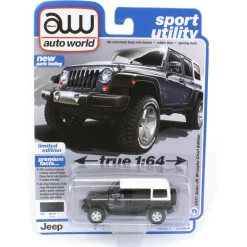 1/64 Auto World Sport Utility 2022 Release 3B 2017 Jeep JK Wrangler Chief Edition