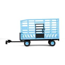 1/64 Bale Throw Wagon, Light Blue, Down on the Farm Series 10
