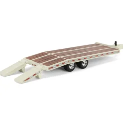 1/64 Beavertail Equipment Trailer, Off White, DCP by First Gear