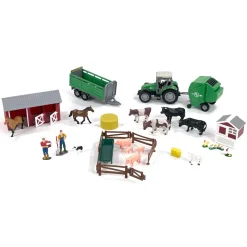 1/32 Big Country Toys 30-Piece Farm Playset