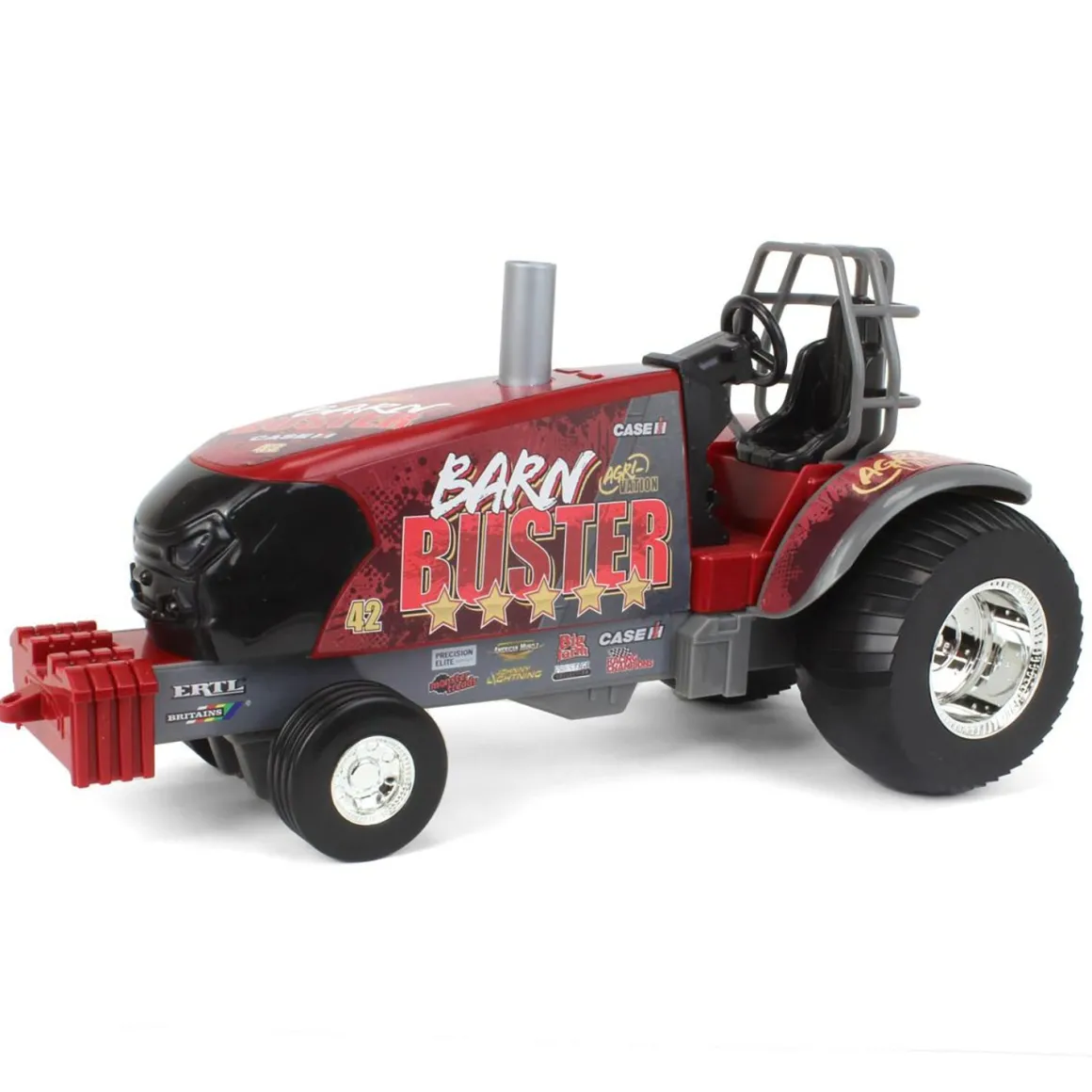 1/16 Big Farm Case IH Barn Buster Pulling Tractor by ERTL