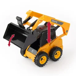 1/16 Big Farm John Deere Skid Steer Set with Accessories