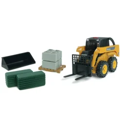 1/16 Big Farm John Deere Skid Loader Play Set
