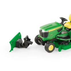 1/16 Big Farm John Deere X758 Lawn Mower with Blade and Cart