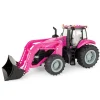 1/16 Big Farm PINK Case IH Magnum Tractor with Loader and Lights & Sounds